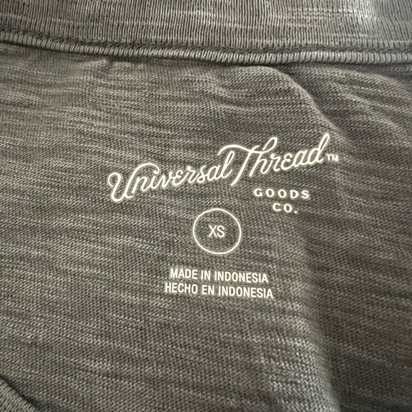 Grey Round Neck Ruffle Sleeve Midi Dress size xs GUC - Picture 4 of 4